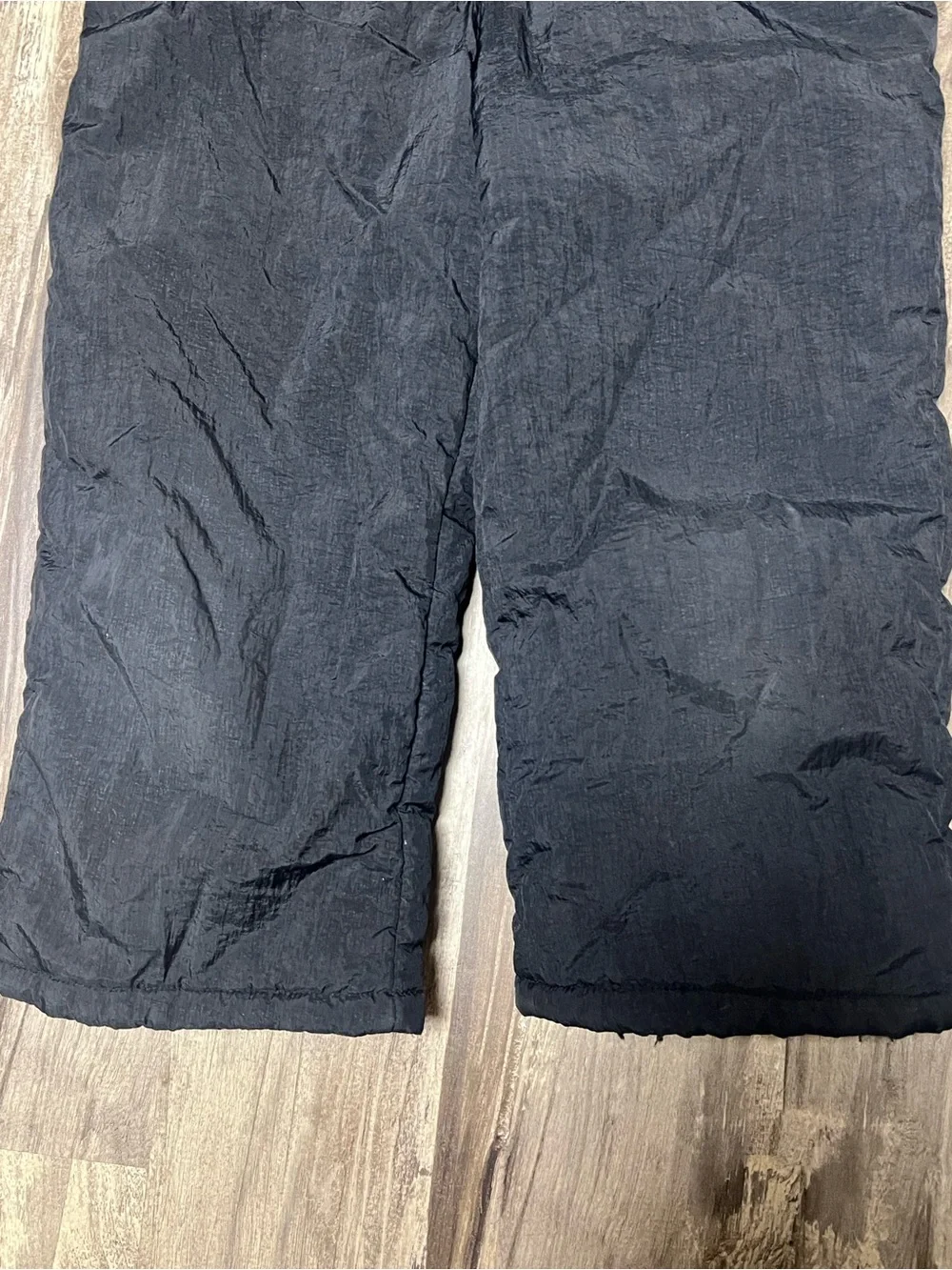 Vintage OshKosh B'gosh Black Insulated Winter Snow Bib Pants Size 5/6